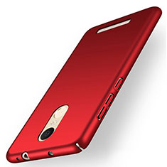 Cover Plastica Rigida Opaca M01 per Xiaomi Redmi Note 3 Rosso