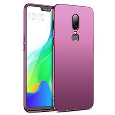 Cover Plastica Rigida Opaca M02 per OnePlus 6 Viola