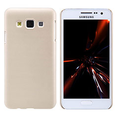 Cover Plastica Rigida Opaca M02 per Samsung Galaxy A3 SM-300F Oro