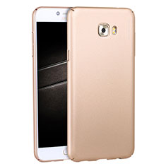 Cover Plastica Rigida Opaca M04 per Samsung Galaxy C5 Pro C5010 Oro