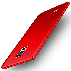 Cover Plastica Rigida Opaca M04 per Samsung Galaxy Note 4 SM-N910F Rosso