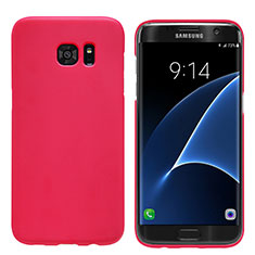 Cover Plastica Rigida Opaca M10 per Samsung Galaxy S7 Edge G935F Rosso