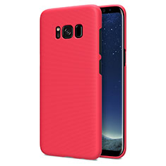 Cover Plastica Rigida Opaca P01 per Samsung Galaxy S8 Rosso