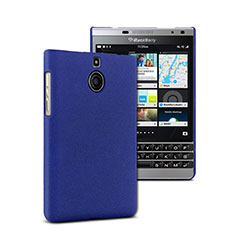 Cover Plastica Rigida Opaca per Blackberry Passport Silver Edition Blu