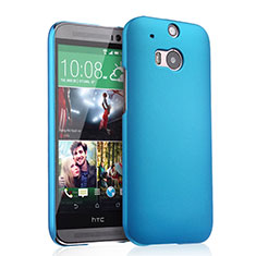 Cover Plastica Rigida Opaca per HTC One M8 Cielo Blu