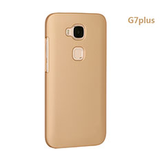 Cover Plastica Rigida Opaca per Huawei G8 Oro