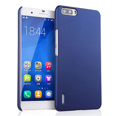 Cover Plastica Rigida Opaca per Huawei Honor 6 Plus Blu