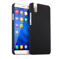 Cover Plastica Rigida Opaca per Huawei Honor 7i shot X Nero