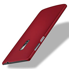 Cover Plastica Rigida Opaca per OnePlus 2 Rosso