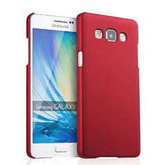 Cover Plastica Rigida Opaca per Samsung Galaxy A5 Duos SM-500F Rosso