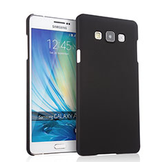 Cover Plastica Rigida Opaca per Samsung Galaxy A7 SM-A700 Nero