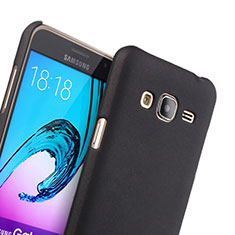 Cover Plastica Rigida Opaca per Samsung Galaxy J3 Nero