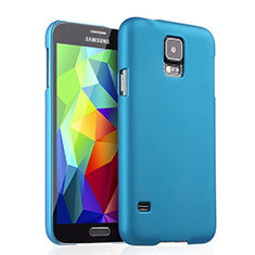 Cover Plastica Rigida Opaca per Samsung Galaxy S5 Duos Plus Cielo Blu