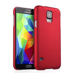 Cover Plastica Rigida Opaca per Samsung Galaxy S5 Duos Plus Rosso