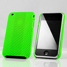 Cover Plastica Rigida Perforato per Apple iPhone 3G 3GS Verde