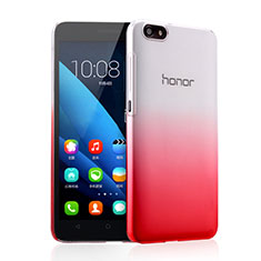 Cover Plastica Trasparente Rigida Sfumato per Huawei Honor 4X Rosa