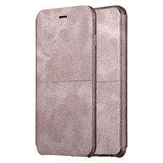 Cover Portafoglio In Pelle con Supporto L01 per Apple iPhone 6 Plus Oro