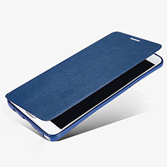 Cover Portafoglio In Pelle con Supporto L02 per Samsung Galaxy Note 5 N9200 N920 N920F Blu