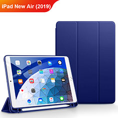 Cover Portafoglio In Pelle con Supporto per Apple iPad New Air (2019) 10.5 Blu