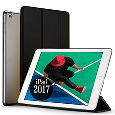 Cover Portafoglio In Pelle con Supporto per Apple New iPad Pro 9.7 (2017) Nero