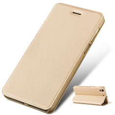 Cover Portafoglio In Pelle con Supporto per Huawei Honor 5A Oro