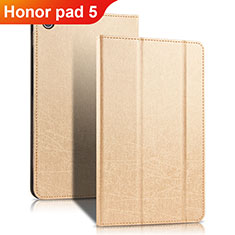 Cover Portafoglio In Pelle con Supporto per Huawei Honor Pad 5 8.0 Oro