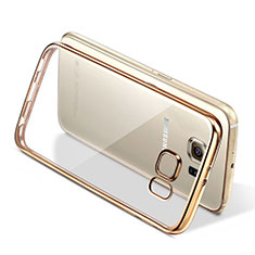 Cover Silicone Trasparente Opaca Laterale per Samsung Galaxy Note 5 N9200 N920 N920F Oro