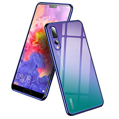 Cover Silicone Trasparente Ultra Slim Morbida per Huawei P20 Pro Chiaro