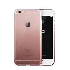 Cover Silicone Trasparente Ultra Slim Morbida Sfumato Z01 per Apple iPhone 6S Plus Grigio