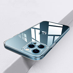 Cover Silicone Trasparente Ultra Sottile Morbida A05 per Apple iPhone 13 Pro Max Chiaro
