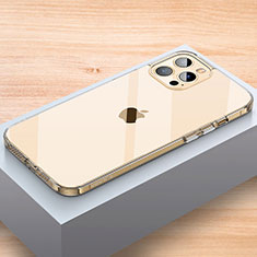 Cover Silicone Trasparente Ultra Sottile Morbida C02 per Apple iPhone 15 Pro Chiaro