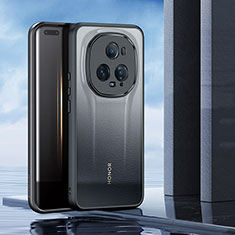 Cover Silicone Trasparente Ultra Sottile Morbida H02 per Huawei Honor Magic5 Ultimate 5G Nero
