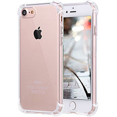Cover Silicone Trasparente Ultra Sottile Morbida H07 per Apple iPhone 6S Chiaro