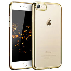 Cover Silicone Trasparente Ultra Sottile Morbida H07 per Apple iPhone 8 Chiaro