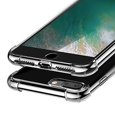 Cover Silicone Trasparente Ultra Sottile Morbida H09 per Apple iPhone 8 Plus Chiaro