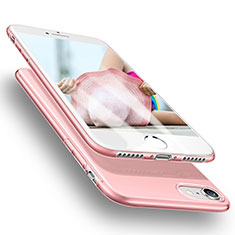 Cover Silicone Trasparente Ultra Sottile Morbida H09 per Apple iPhone SE (2020) Rosa