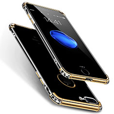 Cover Silicone Trasparente Ultra Sottile Morbida H16 per Apple iPhone 8 Plus Chiaro