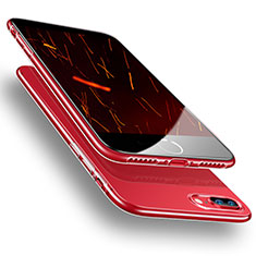Cover Silicone Trasparente Ultra Sottile Morbida H20 per Apple iPhone 7 Plus Chiaro