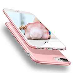 Cover Silicone Trasparente Ultra Sottile Morbida H20 per Apple iPhone 7 Plus Rosa