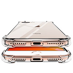 Cover Silicone Trasparente Ultra Sottile Morbida H21 per Apple iPhone 7 Plus Chiaro