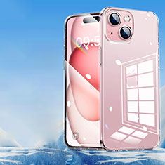 Cover Silicone Trasparente Ultra Sottile Morbida N02 per Apple iPhone 13 Chiaro