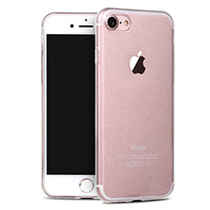 Cover Silicone Trasparente Ultra Sottile Morbida per Apple iPhone 7 Bianco
