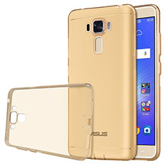 Cover Silicone Trasparente Ultra Sottile Morbida per Asus Zenfone 3 Laser Oro