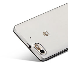 Cover Silicone Trasparente Ultra Sottile Morbida per Huawei Honor 4C Grigio