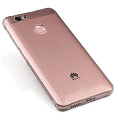 Cover Silicone Trasparente Ultra Sottile Morbida per Huawei Nova Grigio