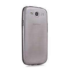 Cover Silicone Trasparente Ultra Sottile Morbida per Samsung Galaxy S3 III LTE 4G Grigio