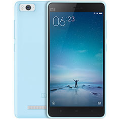 Cover Silicone Trasparente Ultra Sottile Morbida per Xiaomi Mi 4i Blu