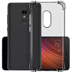 Cover Silicone Trasparente Ultra Sottile Morbida per Xiaomi Redmi Note 4X Grigio