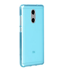 Cover Silicone Trasparente Ultra Sottile Morbida per Xiaomi Redmi Pro Blu