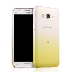 Cover Silicone Trasparente Ultra Sottile Morbida Sfumato per Samsung Galaxy J5 SM-J500F Giallo